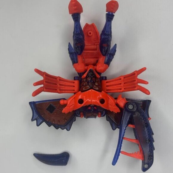 Razorclaw Parts TRANSFORMERS Beast Wars INCOMPLETE with Gun 1996 Kenner crab - Picture 4 of 4